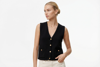 Black Cardigan Misha - Petite Mendigote