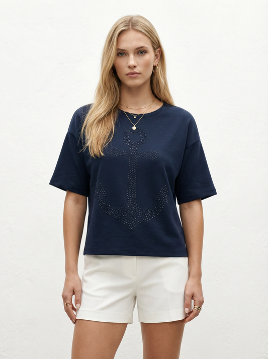 Blue Nights T-Shirt - Princess Goes Hollywood