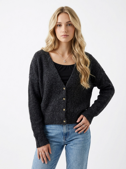 Charcoal Grey Cardigan