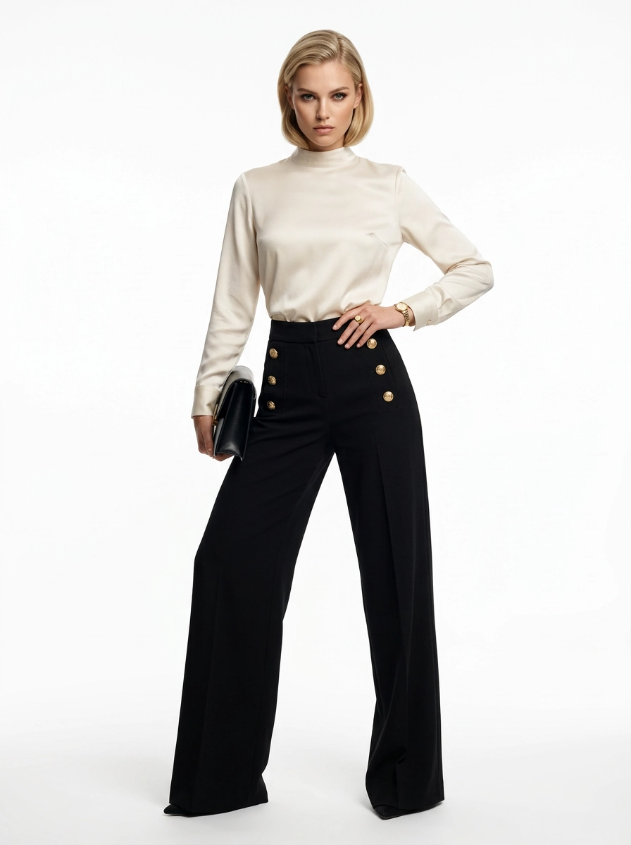 Bridget Trousers Black - Seductive