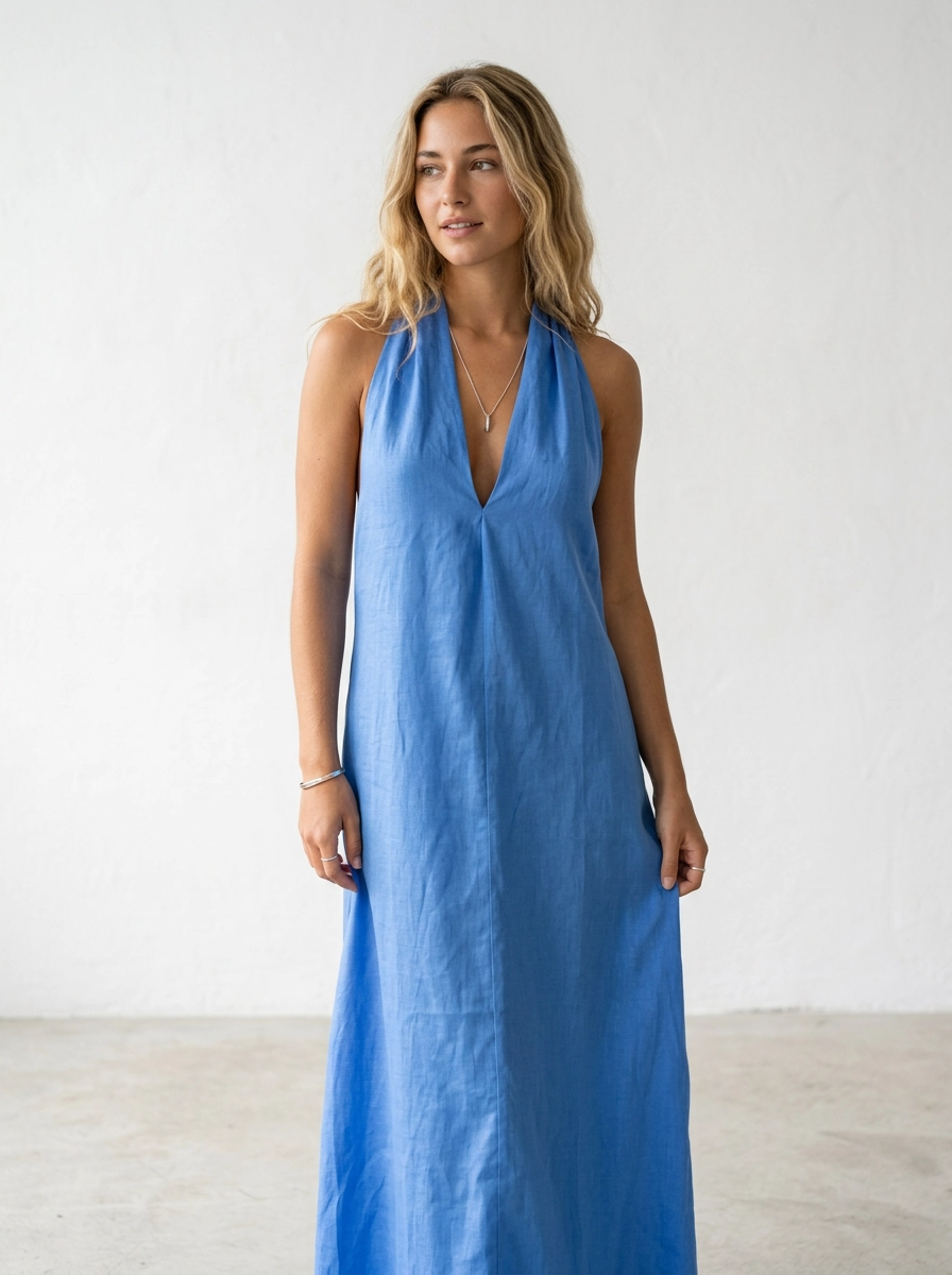 Blue Dress - Princess Goes Hollywood