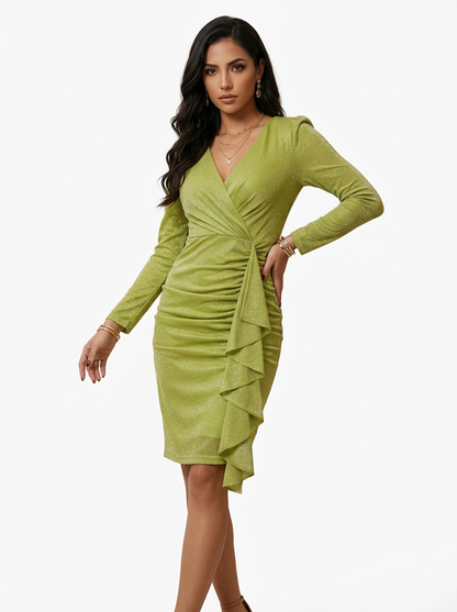 Pistachio Knee-Length Dress