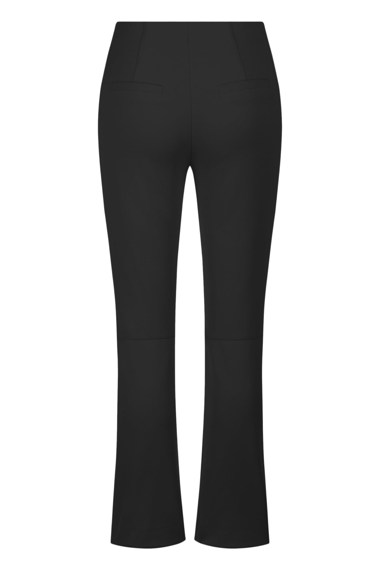 Seductive Slim Leg Black Trousers