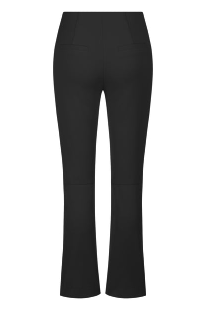 Seductive Slim Leg Black Trousers