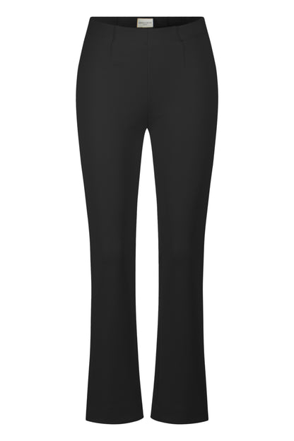 Seductive Slim Leg Black Trousers