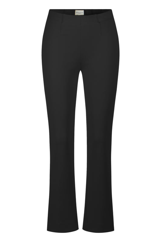 Seductive Slim Leg Black Trousers