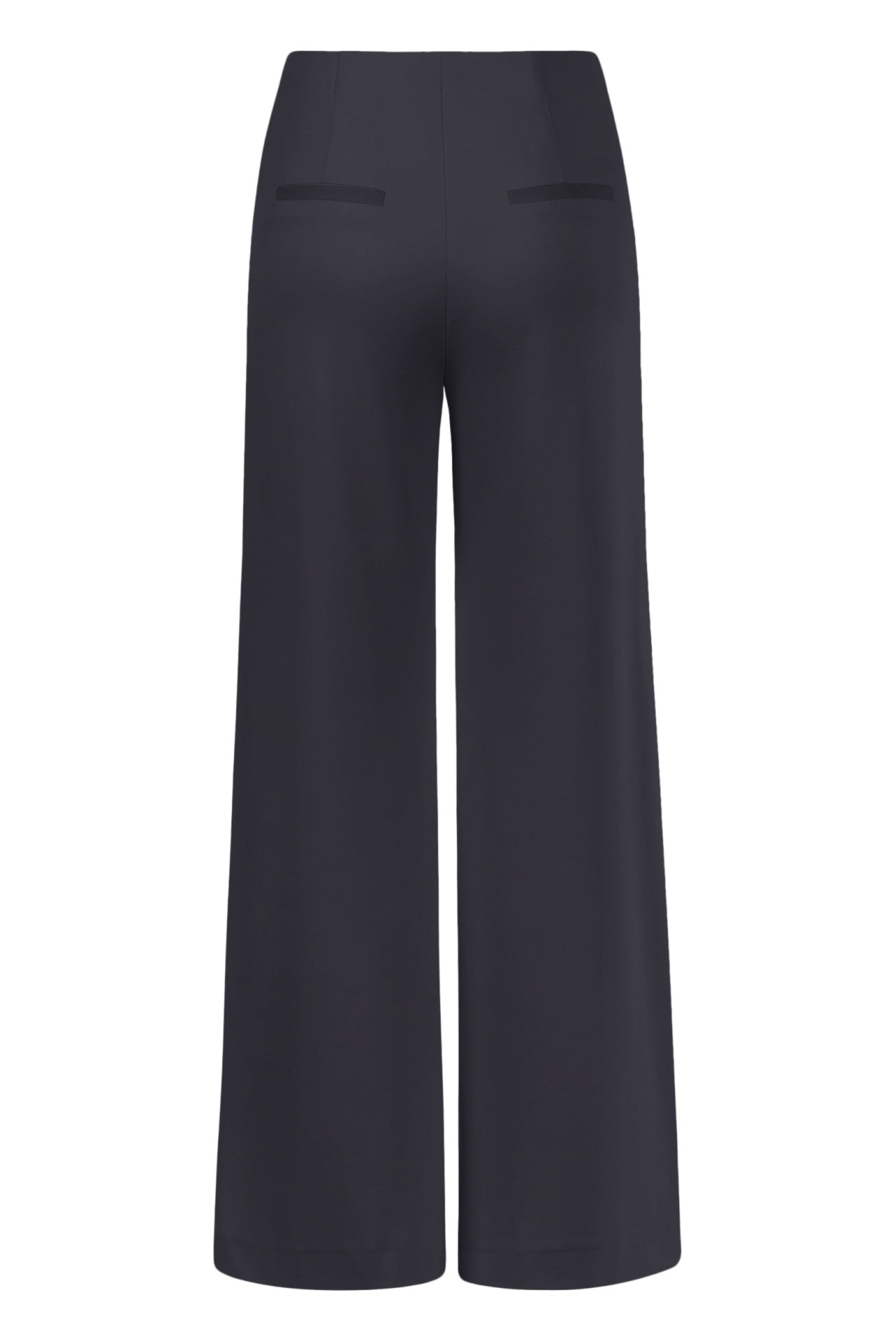 Seductive Wide Leg Black Trousers