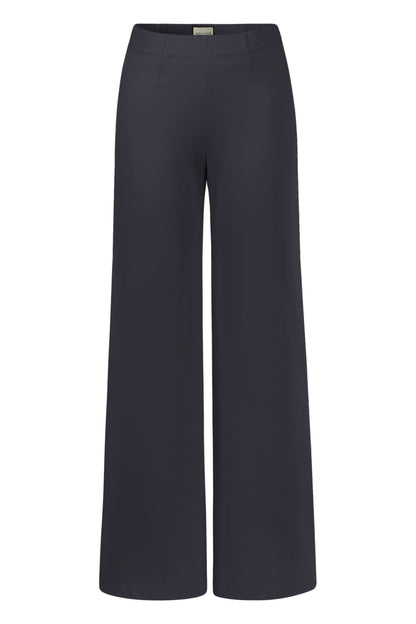 Seductive Wide Leg Black Trousers
