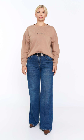 Wide Leg Jeans - EuroFashion