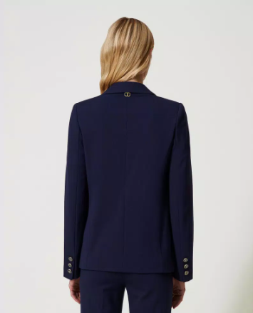 Navy Blazer - Twinset