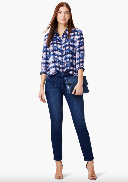 Shibori Glow Shirt - NIC+ZOE