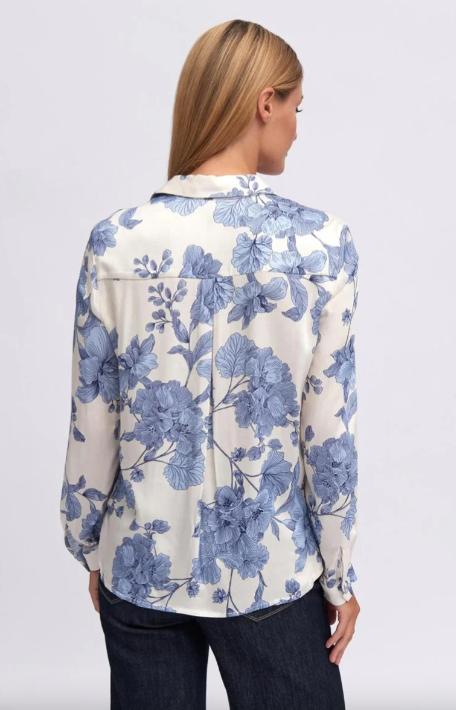 Kishi Shirt in Light Blue - Bariloche