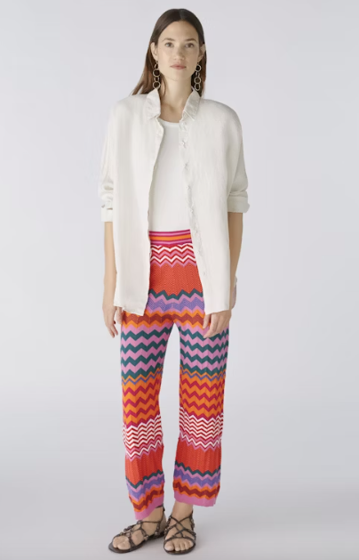 Chevron Print Pants - OUI