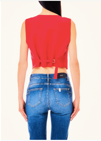 Red Cherry Vest - Liu Jo