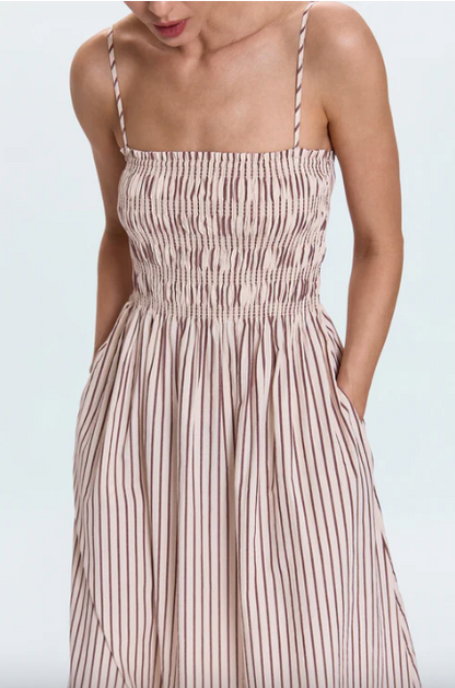 Sheer Bodice Dress - Pistola