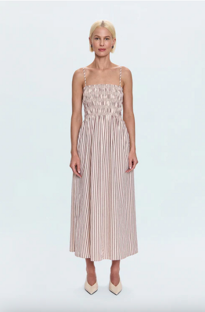 Sheer Bodice Dress - Pistola