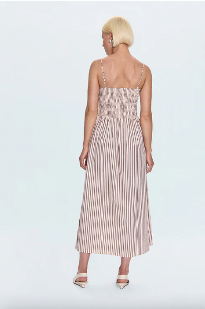 Sheer Bodice Dress - Pistola