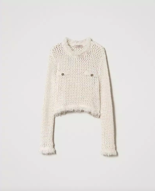 Twinset - Old White Sweater