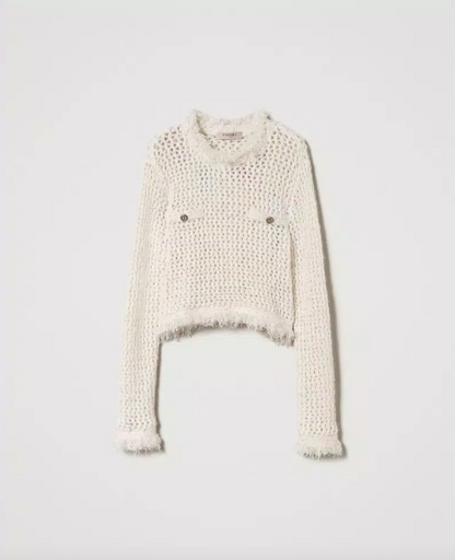 Twinset - Old White Sweater