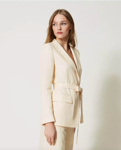 Twinset - Ivory Blazer