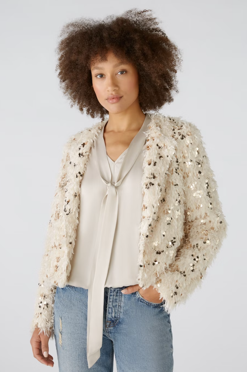Jacket Offwhite Gold - OUI