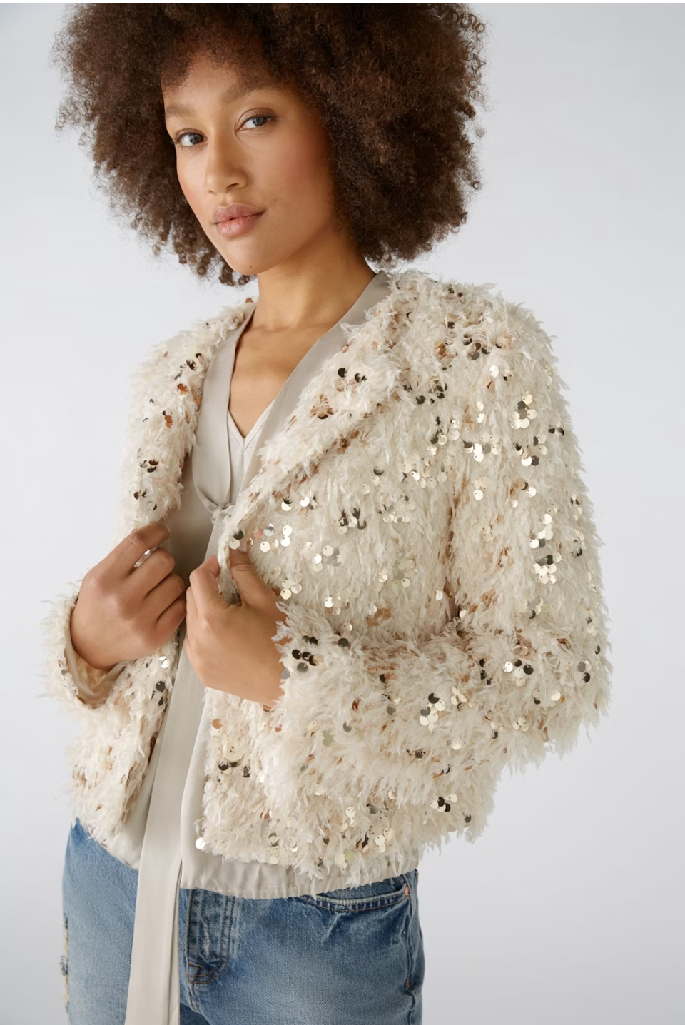 Jacket Offwhite Gold - OUI