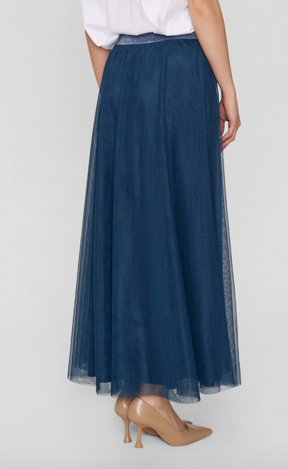 Numph - Nuea Maxi Blue Skirt