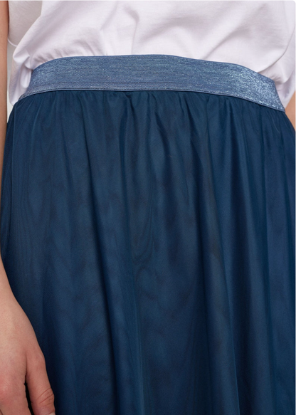 Numph - Nuea Maxi Blue Skirt