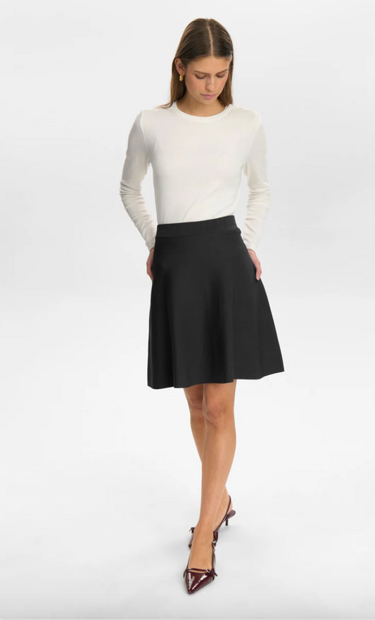 Numph - NULILLYPILLY SKIRT - Caviar