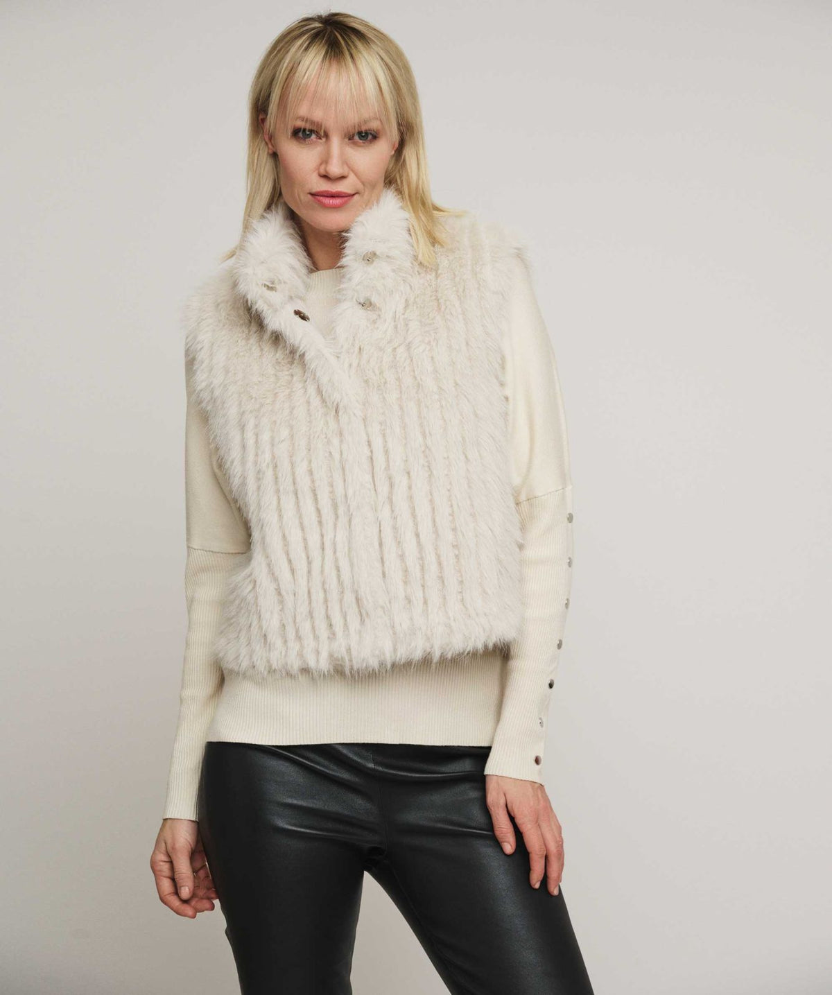 Dava Faux Fur Vest