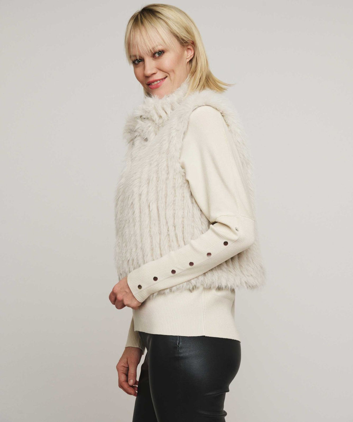 Dava Faux Fur Vest