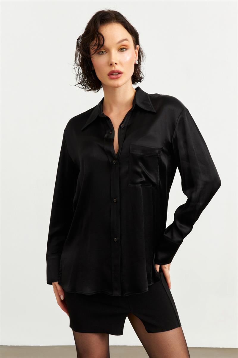 Store Celeste Fall Shirt Black