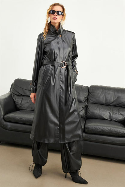 Setre Trench Coat Black